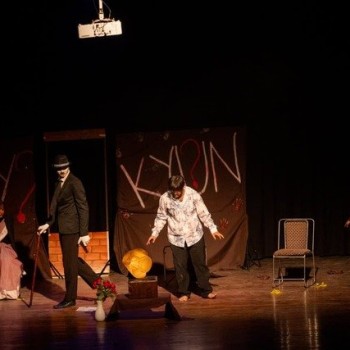 Performing at Thespis national micro drama fest